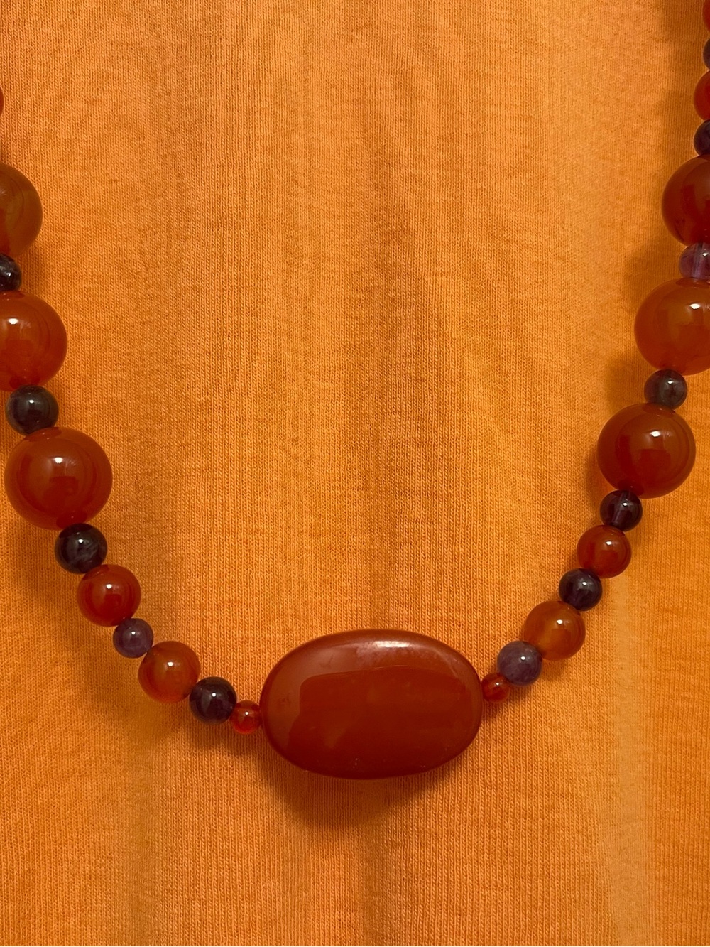 Jay King Mine Finds Amethyst & Agate Necklace